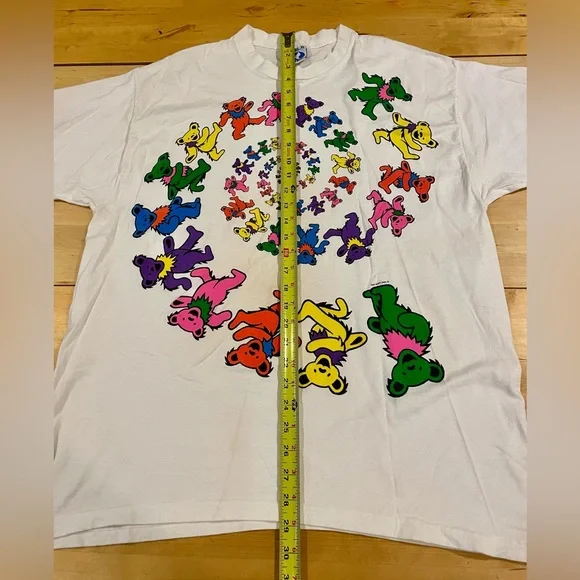 Vintage Liquid Blue Grateful Dead 1995 Spiral Dancing Bears  display picture 2